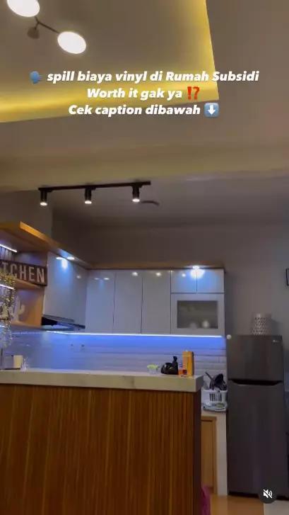 makeover rumah subsidi jadi seperti apartemen © 2024 Instagram