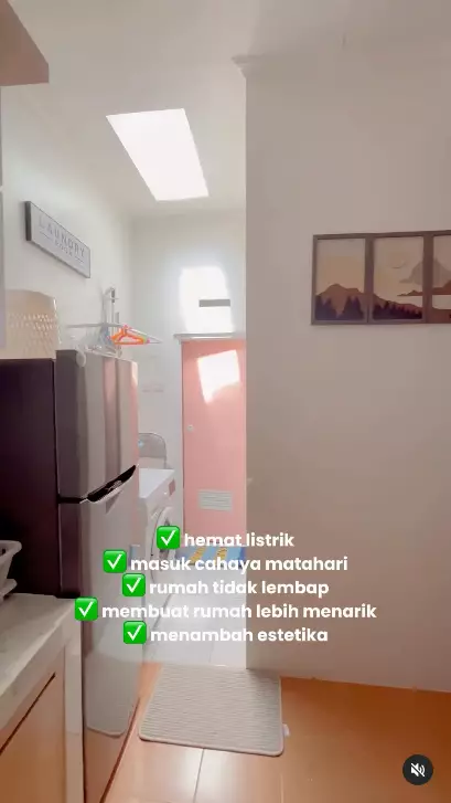 makeover rumah subsidi jadi seperti apartemen © 2024 Instagram