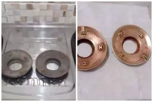 Trik bersihkan kerak hitam burner kompor agar kinclong lagi tanpa disikat kuat, pakai 1 bahan dapur