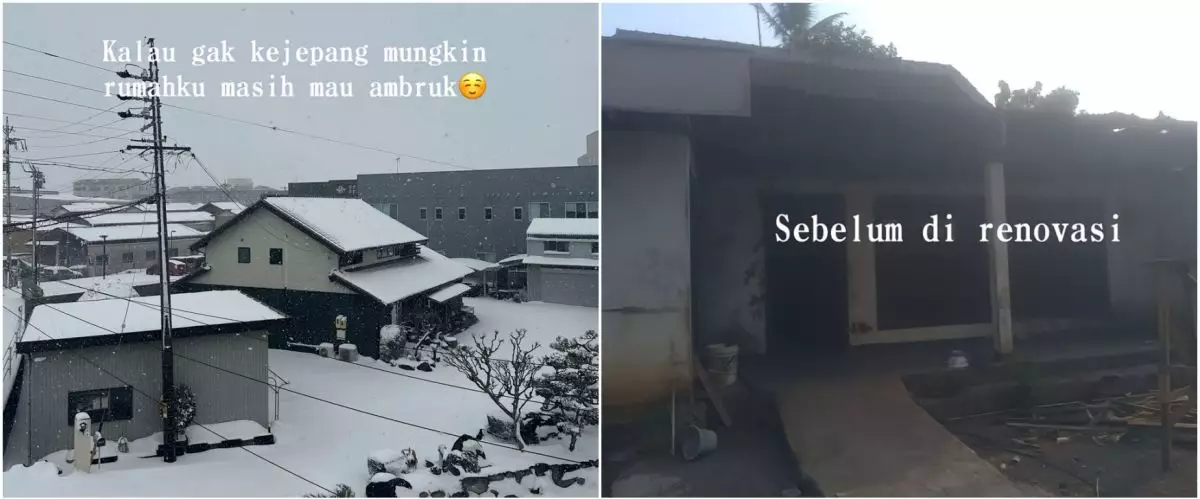 WNI ini kerja di Jepang nabung Rp15 juta perbulan, jerih payahnya kini bisa renovasi rumah Rp400 juta