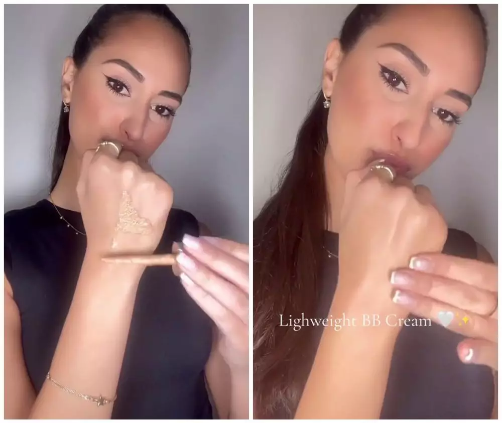 trik mengatasi foundation habis © TikTok