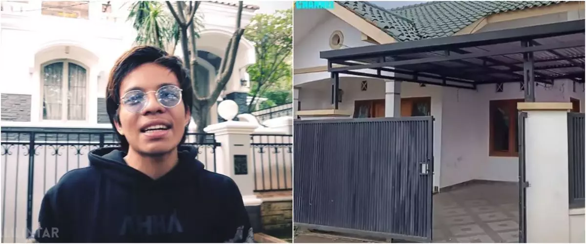 Jarang diketahui, begini potret rumah 11 seleb sebelum terkenal, punya Rossa megah tapi di gang sempit