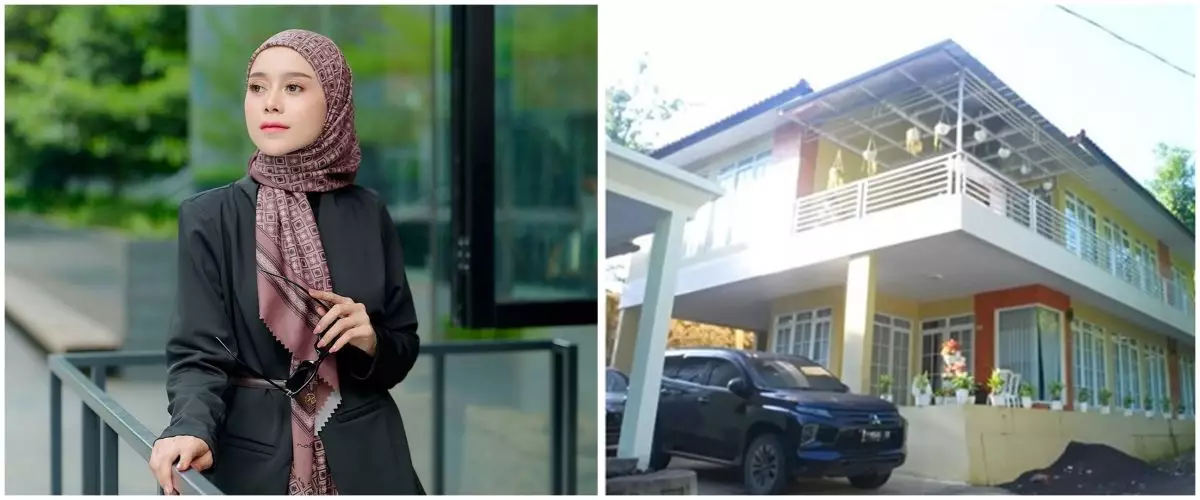Dari berdinding bambu dimakeover jadi bak istana, intip 9 potret rumah Lesty Kejora di dekat sawah