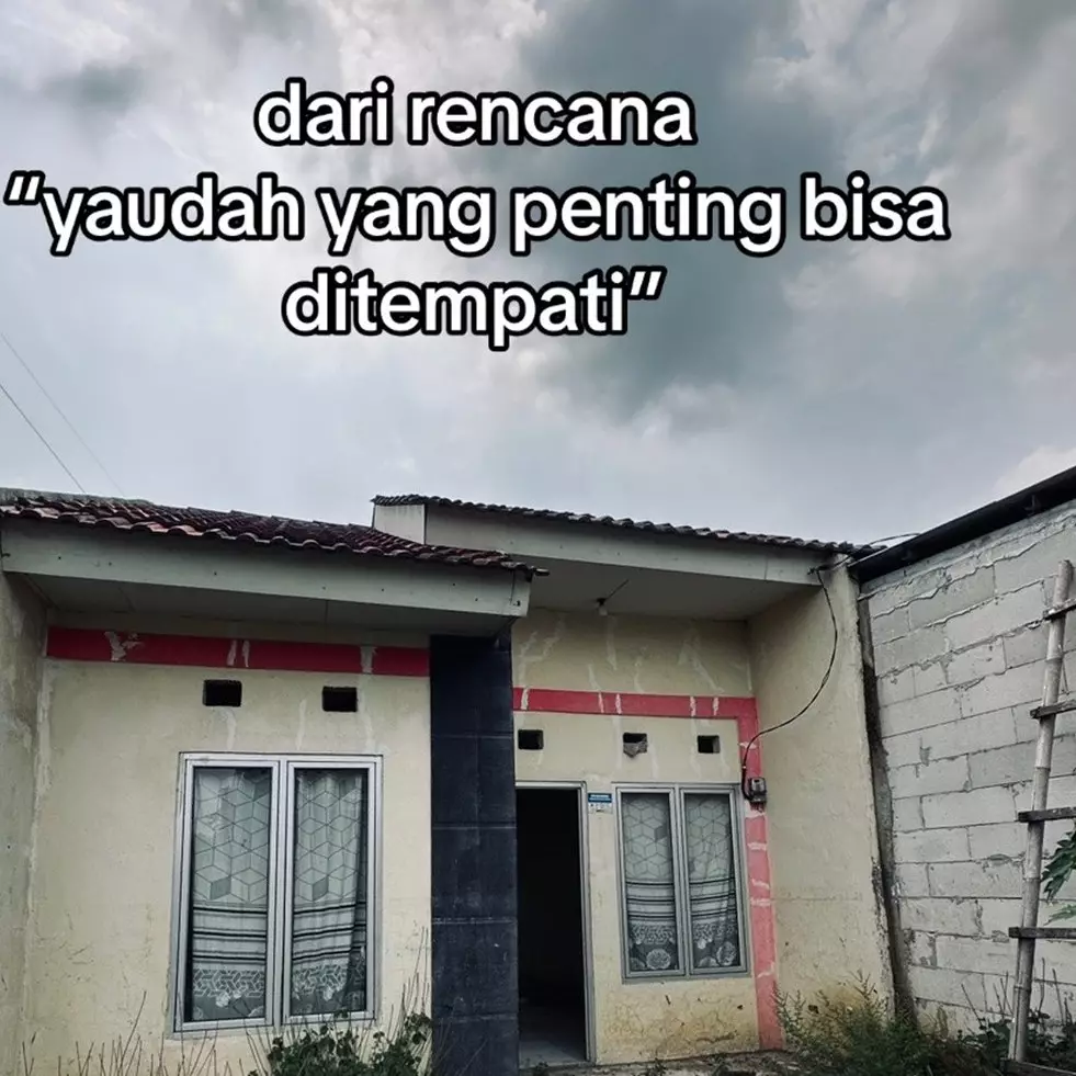 Rumah subsidi bekas banjir tak layak huni ini dimakeover jadi ciamik, 11 potrenya bikin susah kedip