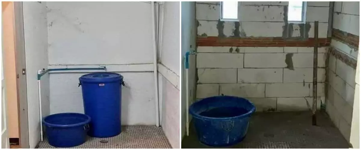Kamar mandi gelap tampak angker dimakeover jadi mewah dan luas, 7 potretnya bikin tercengang