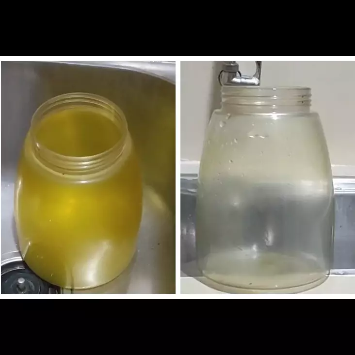 Trik mudah hilangkan noda kunyit di toples tanpa digosok baking soda, putih bersih lagi pakai 2 bahan