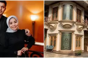 Rumah Muzdalifah ditaksir Rp 32 M bak istana, begini 9 potret terasnya yang jadi gudang dagangan