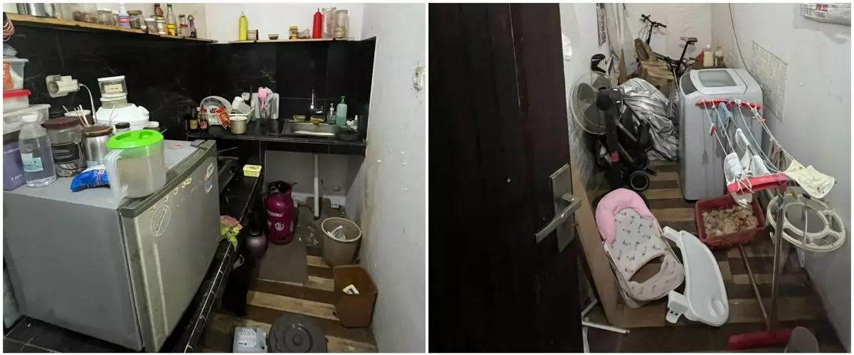 Dapur berantakan bak gudang dimakeover jadi estetik meski luasnya segaris, 9 potretnya rapi pol