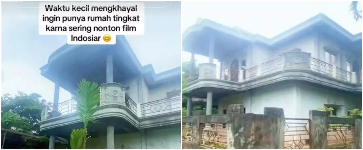Wujudkan mimpi masa kecil, wanita ini beli rumah megah terbengkalai cuma Rp215 juta, ini 11 potretnya