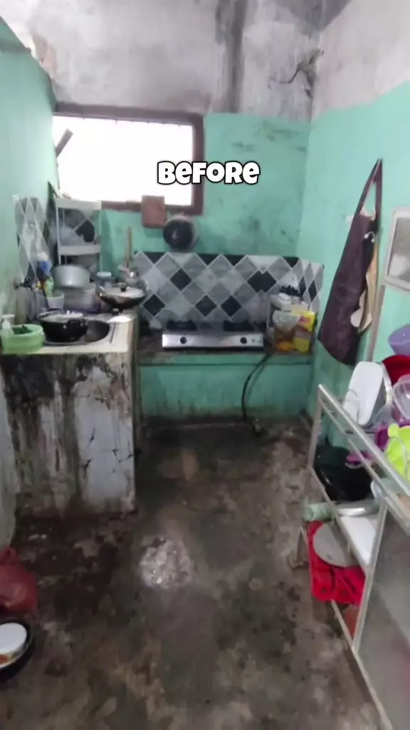 dapur buluk jadi estetik dan bersih © 2025 TikTok