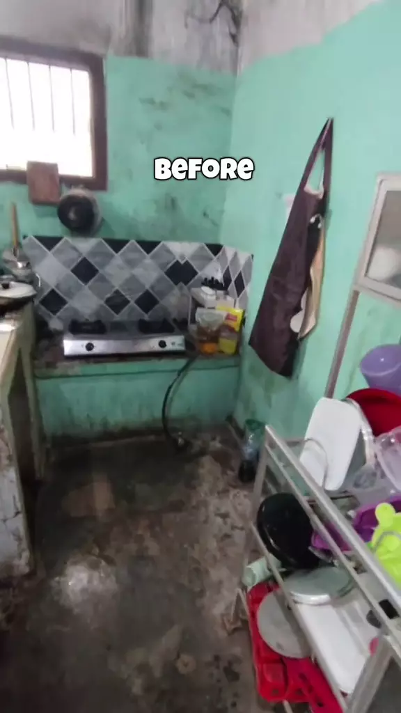 dapur buluk jadi estetik dan bersih © 2025 TikTok