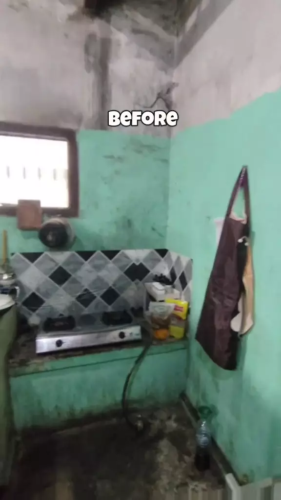dapur buluk jadi estetik dan bersih © 2025 TikTok