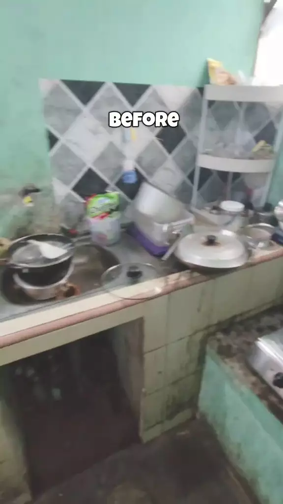 dapur buluk jadi estetik dan bersih © 2025 TikTok
