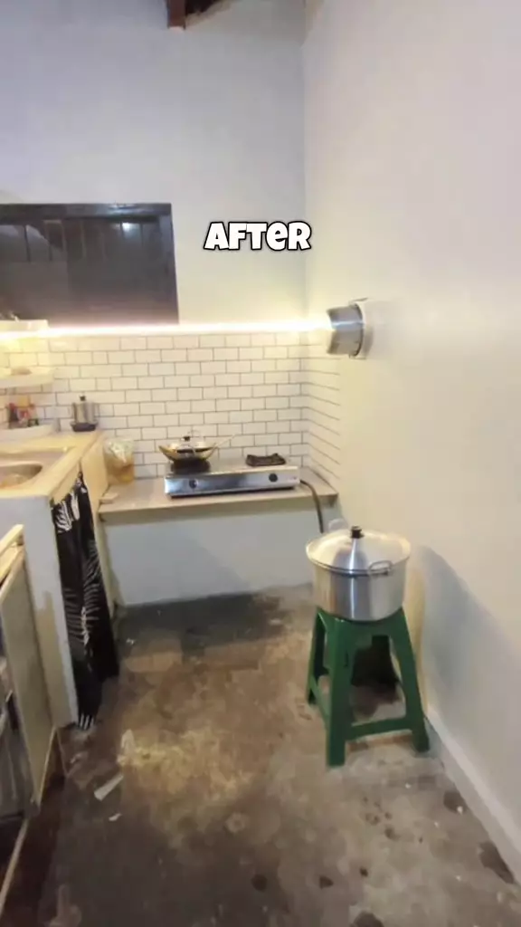 dapur buluk jadi estetik dan bersih © 2025 TikTok