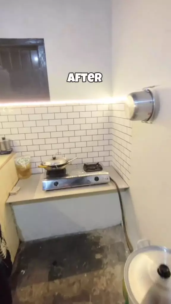 dapur buluk jadi estetik dan bersih © 2025 TikTok