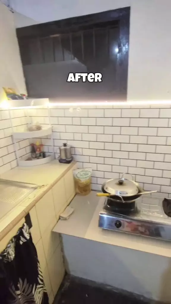 dapur buluk jadi estetik dan bersih © 2025 TikTok
