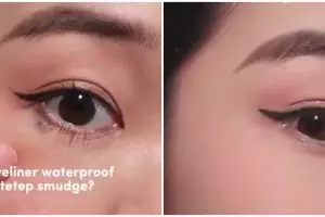 Eyeliner waterproof tetap bikin smudge? Ini trik mengatasinya agar tak mudah luntur dan tahan seharian