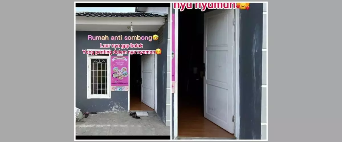 Dari luar terlihat sederhana dan tampak usang, 7 potret dalam rumah ini unik, konsepnya open space