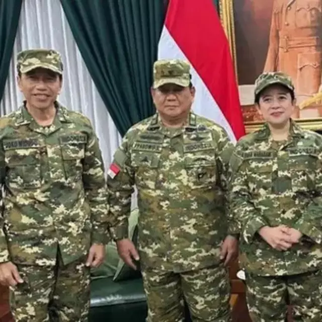 Momen Puan Maharani jumpa Prabowo, Jokowi dan SBY saat Parade Senja Akmil, apa yang diobrolkan?