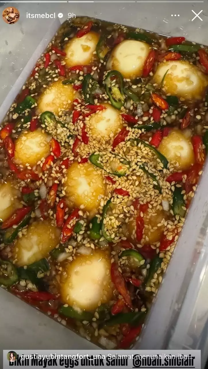 menu sahur seleb puasa hari pertama © berbagai sumber menu sahur seleb puasa hari pertama © berbagai sumber