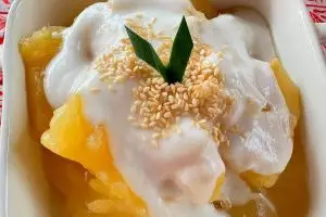 Resep singkong Thailand, takjil manis lumer di mulut