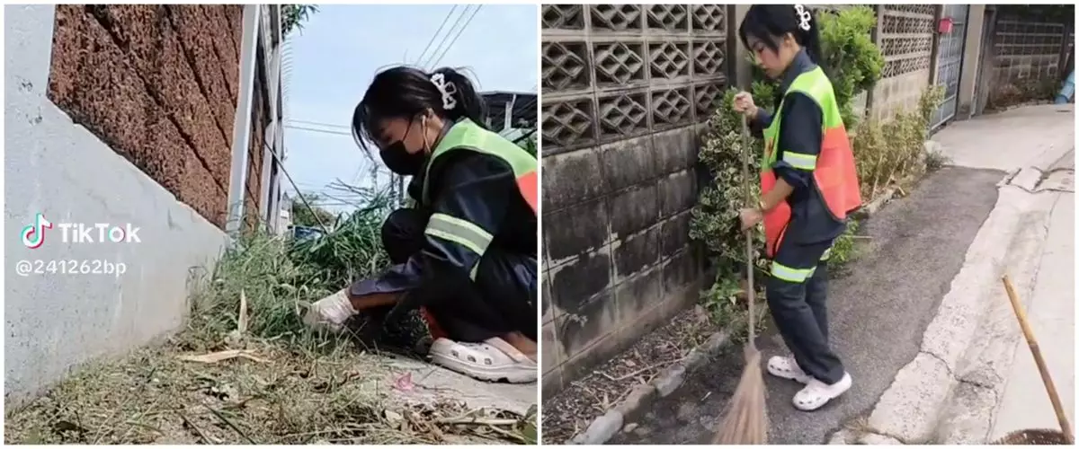 Wanita tukang sapu ini punya penghasilan Rp27 juta per bulan di usia 27 tahun, kok bisa?