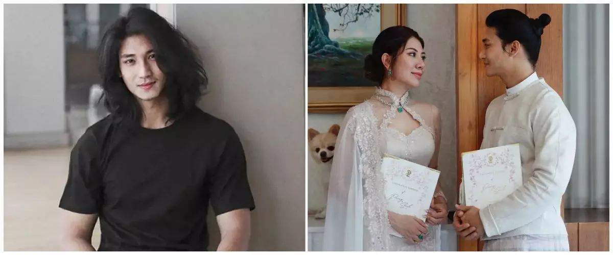 Kini jadi menantu raja minyak, ini potret pernikahan Paing Takhon pria tertampan di dunia