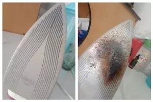 Cara bersihkan noda lengket di setrika tanpa dioles pasta gigi, cuma pakai 1 bahan dapur