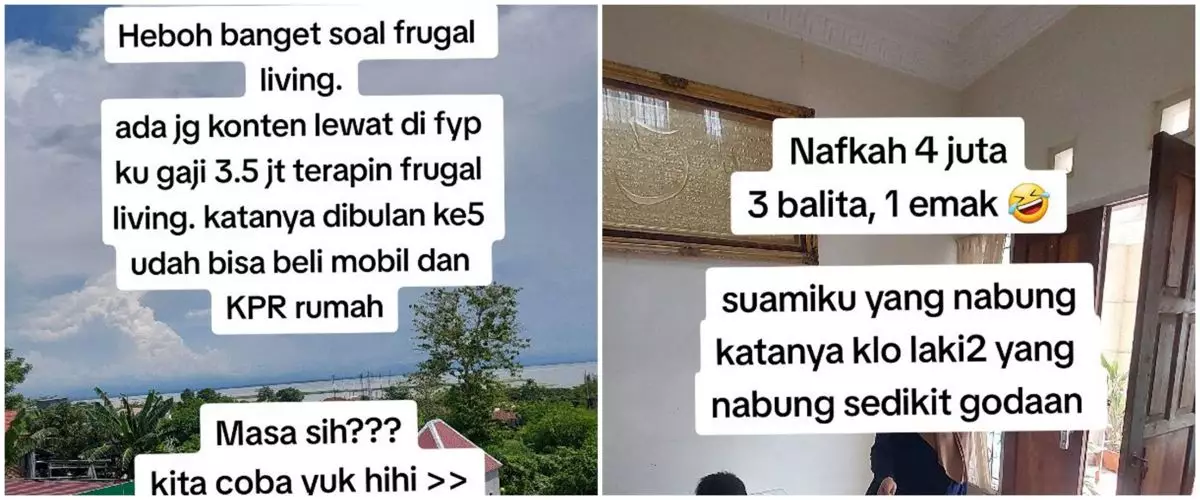 Ibu 3 anak ini kapok ngirit gegara nabung Rp 1 juta padahal bujet bulanan Rp 4 juta, utamakan mental