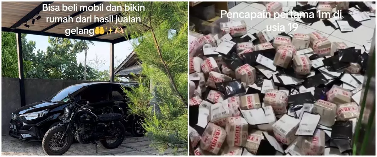 Cerita pria beli mobil dan rumah dari jualan gelang ini bikin takjub, raup omzet Rp1 M usia 19 tahun