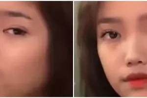 Cuma pakai 1 produk, begini cara Fuji gambar alis soft arch yang bikin hasil riasan lebih feminin