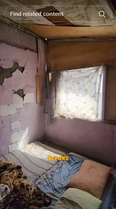 rumah mungil di gang mirip sarang walet © TikTok