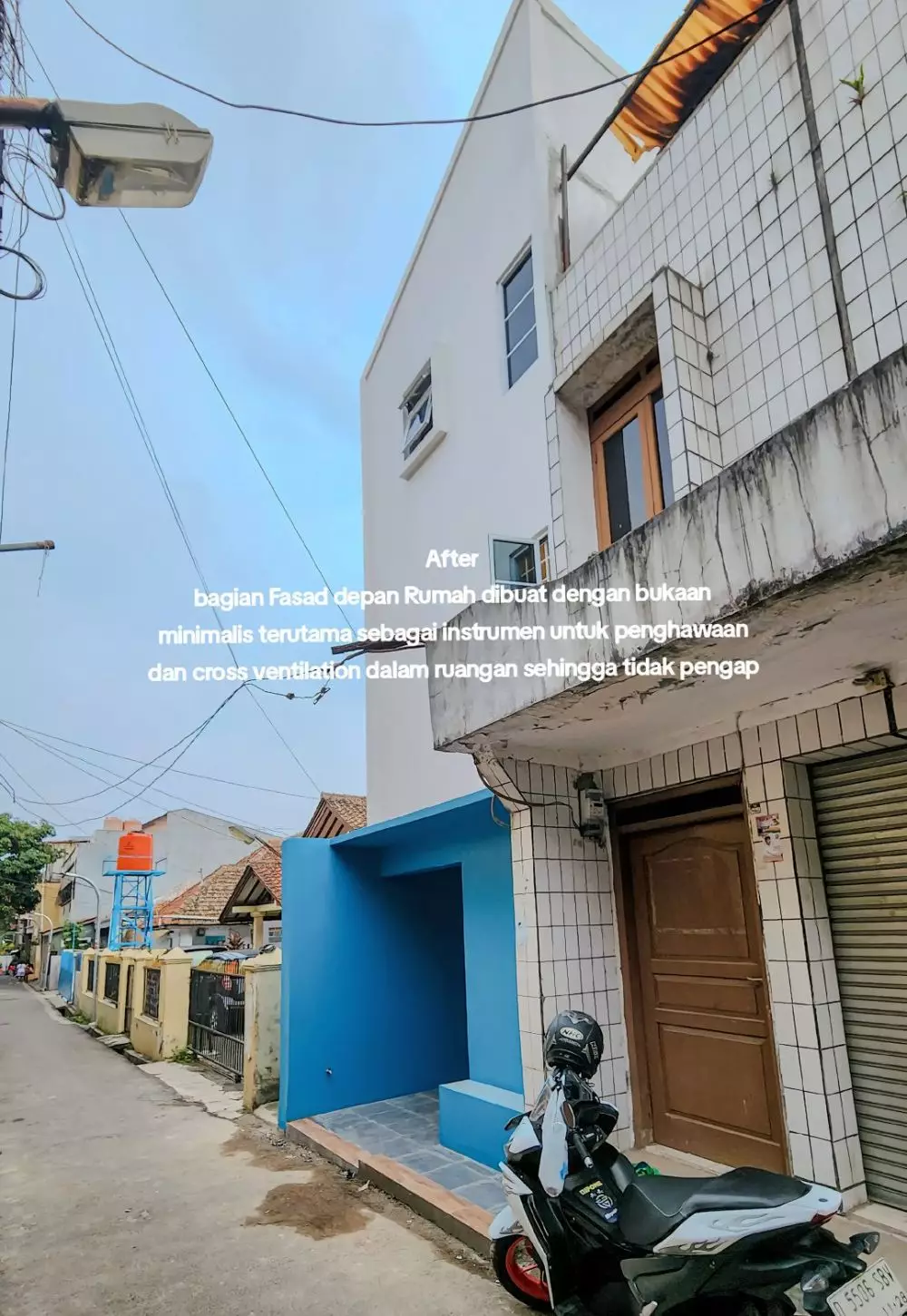 rumah mungil di gang mirip sarang walet © TikTok
