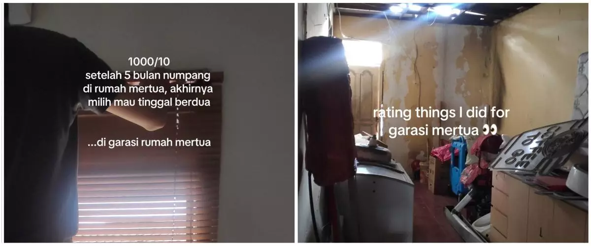 Pasutri ini makeover garasi mertua jadi rumah minimalis lebar fasad cuma 2,8 meter, 9 transformasinya
