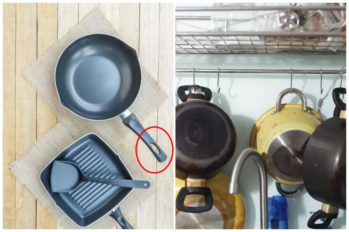 Bukan sekadar gantungan, ini fungsi rahasia lubang kecil di pegangan panci yang jarang diketahui
