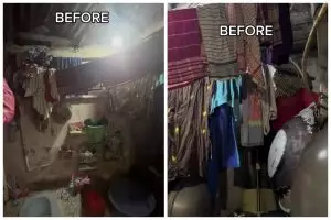 Awalnya kumuh pol tak terawat, 9 potret kamar mandi usai makeover ini bikin berasa mandi di vila