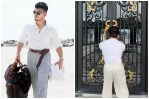 Saaih Halilintar punya rumah Rp120 M di usia 22, ruang tamunya luas bak lapangan bola, ini 9 potretnya