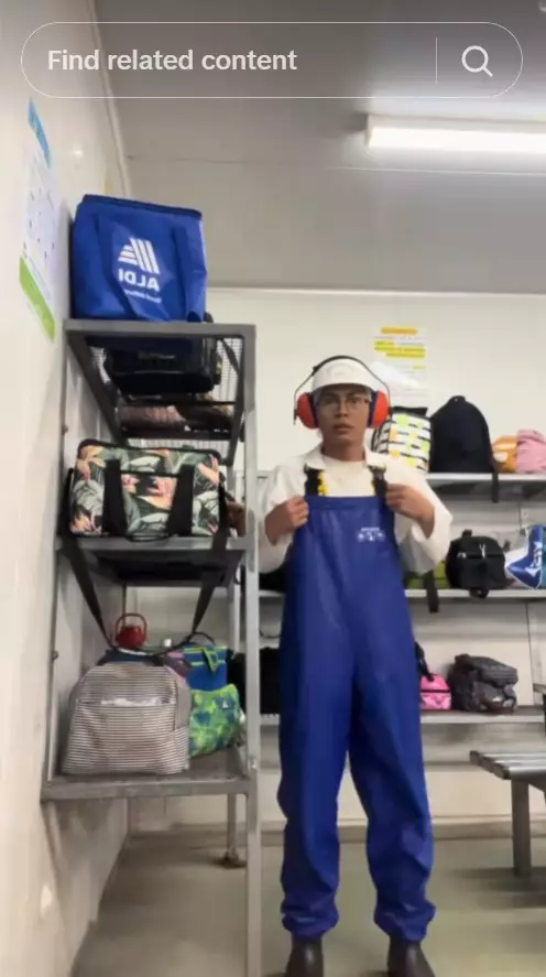 pria ini jadi kuli di Australia © TikTok pria ini jadi kuli di Australia © TikTok