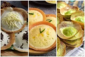 Serabi, apem, dan kue tete: Sama-sama terbuat dari bahan tepung beras dan santan, tapi apa bedanya?
