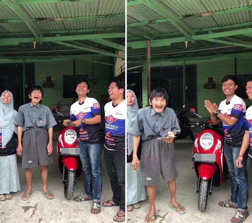 erika carlina belikan kakek penjual kerupuk motor  © 2025 TikTok erika carlina belikan kakek penjual kerupuk motor  © 2025 TikTok