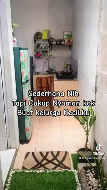 dapur rumah subsidi sempit  © 2025 YouTube