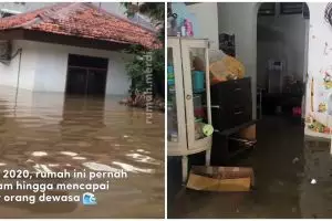 Tak masalah tinggal di area rawan banjir, 9 potret rumahnya usai renovasi jadi antibanjir bikin kagum