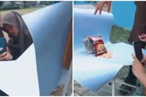 Modal HP ganjelan pintu, 9 potret hasil foto produk siswa ini hasilnya kayak iklan di TV