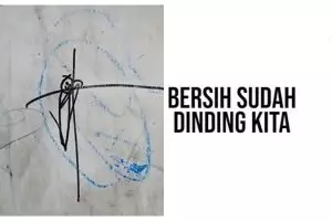 Tanpa perlu cat ulang, begini trik ampuh bersihkan coretan spidol di dinding hanya pakai 1 bahan dapur