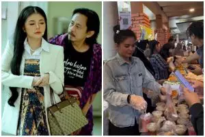 Epy Kusnandar keluar dari Preman Pensiun, 9 potret Karina Ranau banting tulang jual takjil ini dipuji