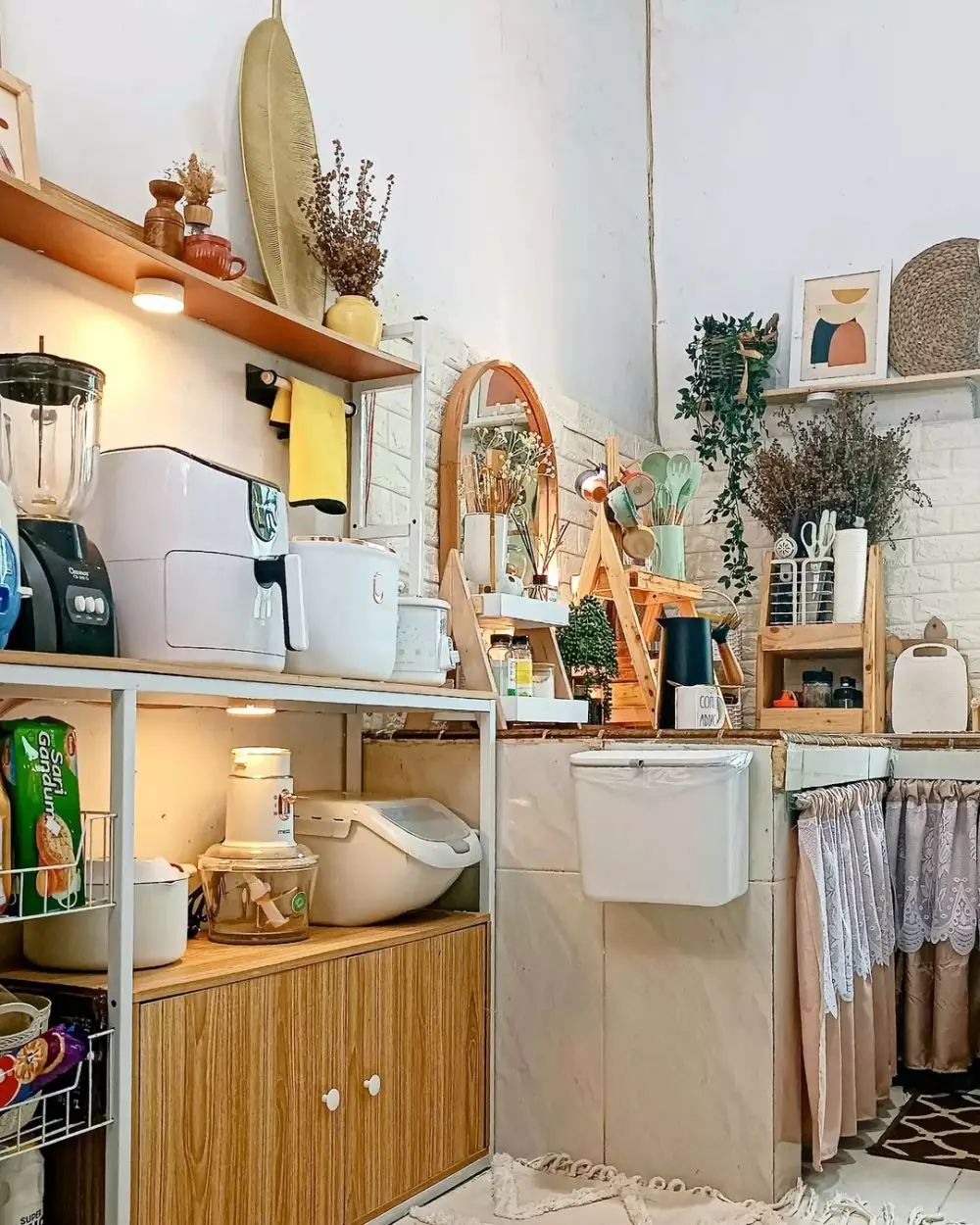 dapur japandi tanpa kitchen set © 2024 brilio.net