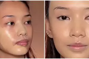 Trik agar complexion tak mudah luntur pada kulit berminyak meski cuma pakai 1 layer foundation