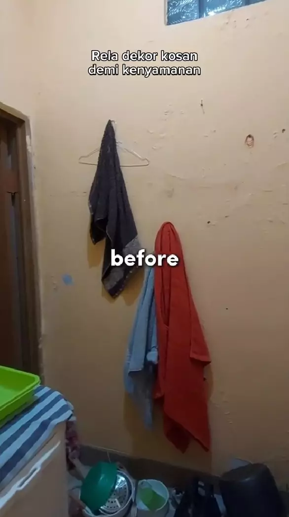 dapur kos usai makeover bikin mupeng © TikTok