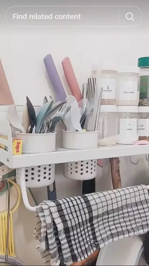 dapur kos usai makeover bikin mupeng © TikTok