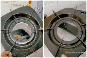 Trik bersihkan kerak tungku kompor modal 2 bahan dapur, kembali kinclong dalam 30 menit